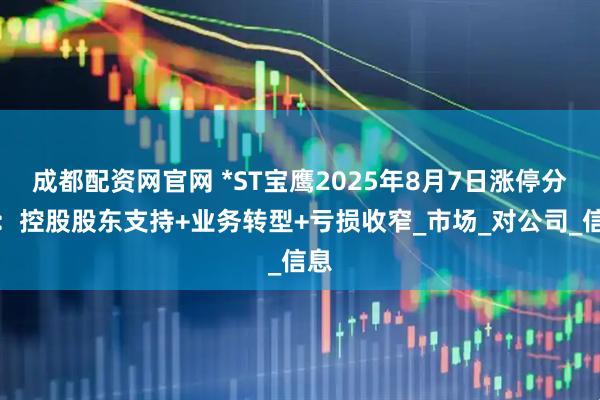 成都配资网官网 *ST宝鹰2025年8月7日涨停分析：控股股东支持+业务转型+亏损收窄_市场_对公司_信息