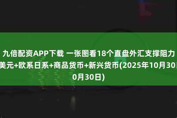 九倍配资APP下载 一张图看18个直盘外汇支撑阻力:美元+欧系日系+商品货币+新兴货币(2025年10月30日)